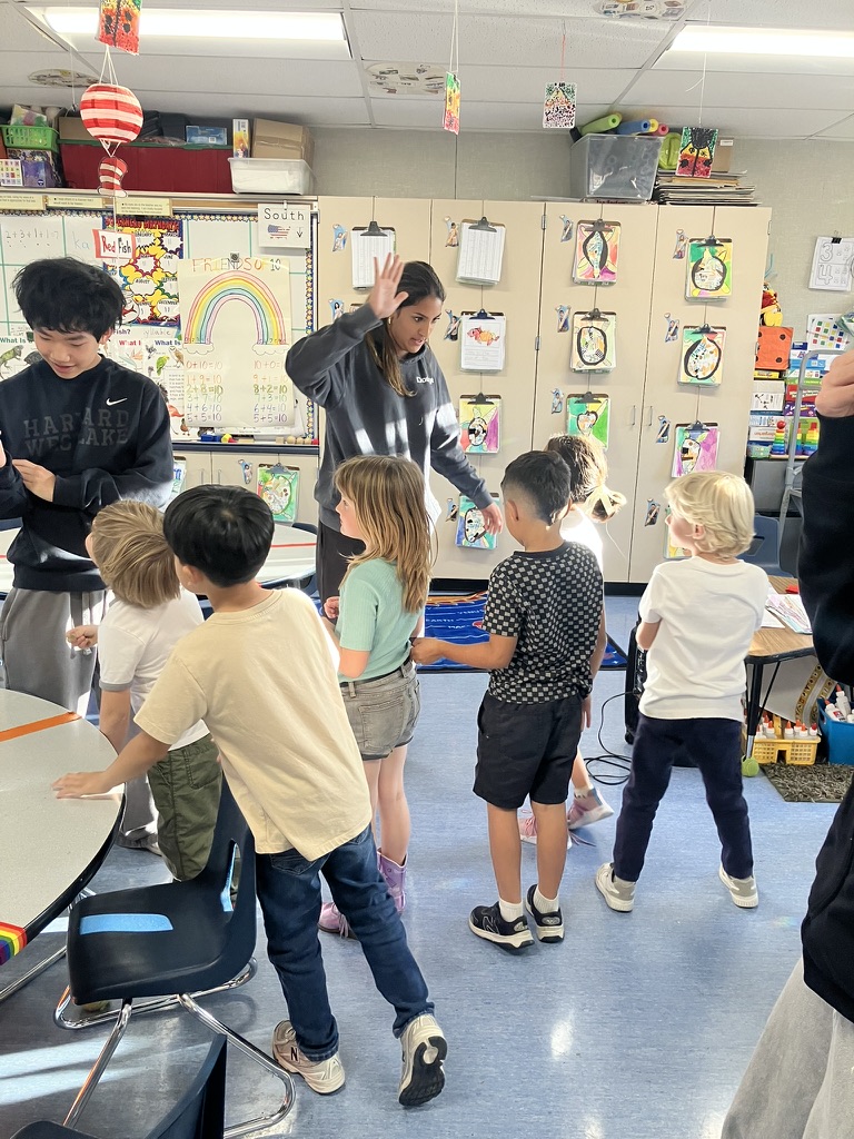 Students learning